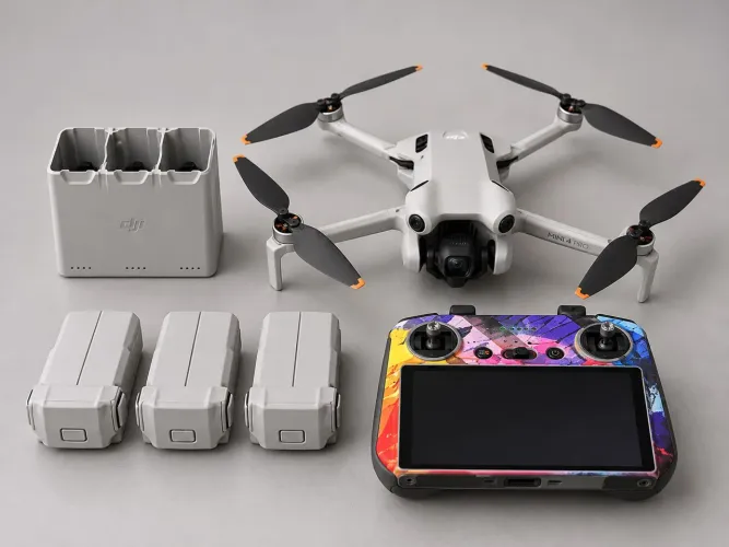Drone DJI Mini 4 PRO (combo fly more) + DJI RC 2