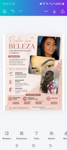 Maquiagem profissional 