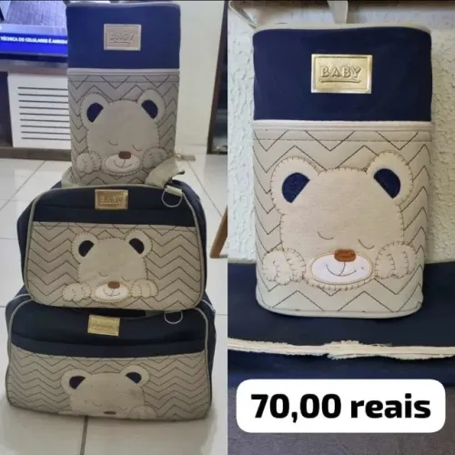 Kit bolsa maternidade menino