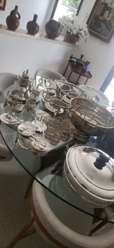 LINDAS Pratas Variadas Banhadas Cozinha