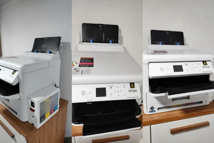 Epson WorkForce Pro WF-C5390 + Bulk Ink Profissional | Apenas 5 Meses de Uso