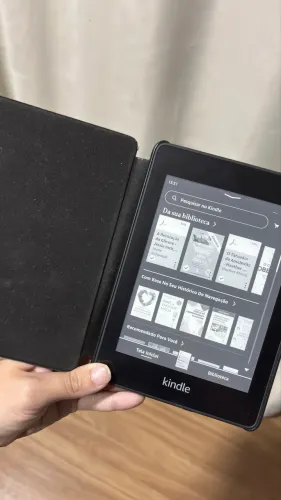 KINDLE PAPERWHITE 10° GERAÇÃO + CAPA ORIGINAL AMAZON + CAIXA ORIGINAL