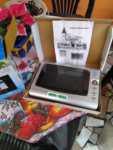 Porteiro eletrônico  video doorphone system, novo na caixa.