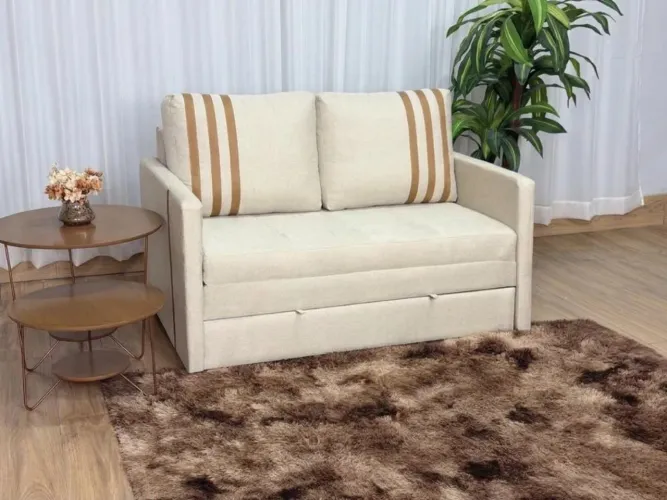 Fabricamos sob encomenda sofá cama, perfeito para flats