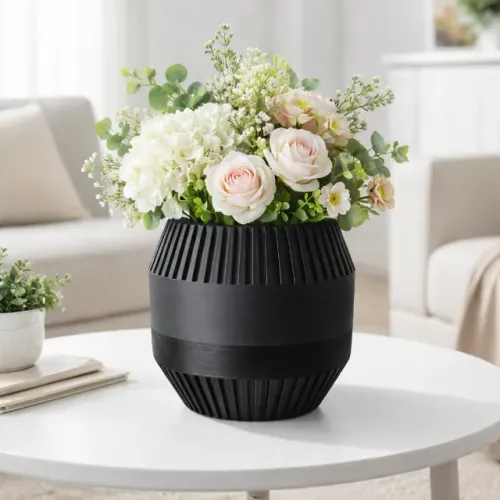 Vaso de flor flores para flores artificial vaso com designer moderno estilo, decoração