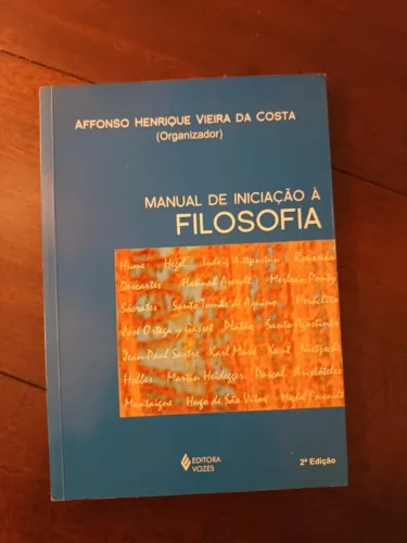 Livro: Manual de iniciação à filosofia (Affonso Henrique Vieira da Costa - Org.)