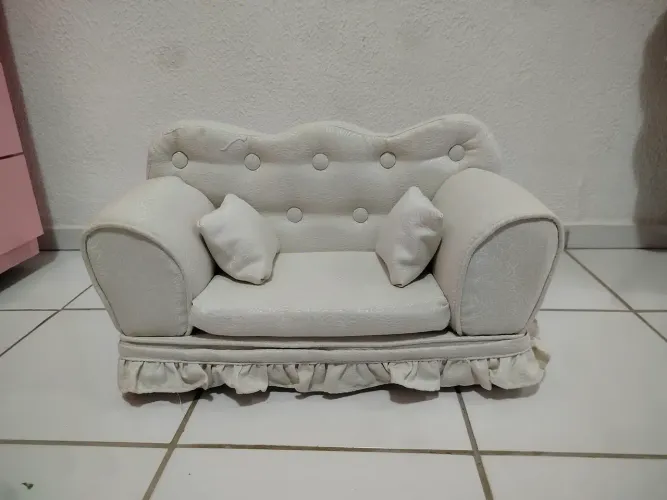 Sofá para fotografia infantil 