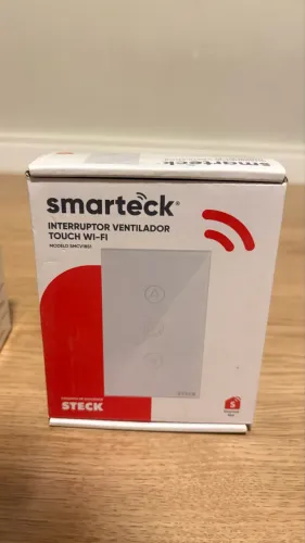 Interruptor Smart Ventilador Touch Steck