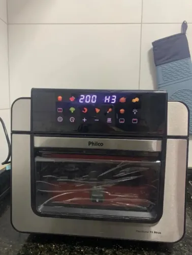 Nova! FRITADEIRA ELÉTRICA PHILCO AIR FRYER PHILCO 15L
