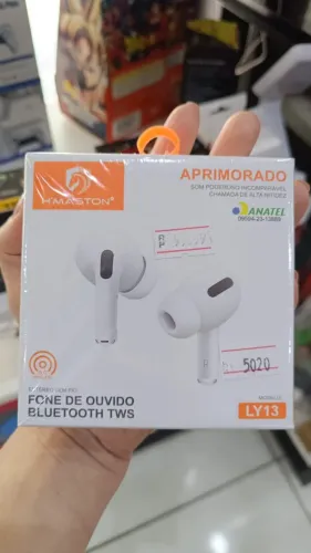 Fone de Ouvido Bluetooth H'Maston LY13 - Qualidade e Conforto - Loja Coimbra Entrega