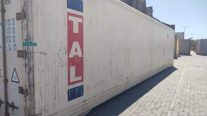 Container reefer 40 pés - câmara refrigerada