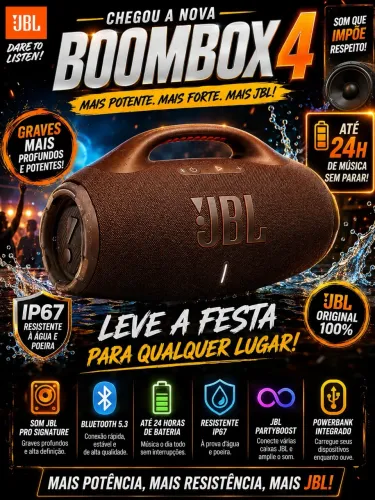 JBL Boombox 4 Lacrada Aparti 2299,00