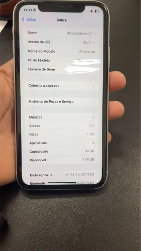 IPHONE XR COM CAIXA