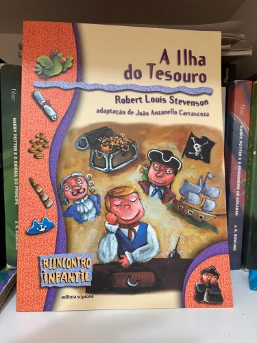 A ilha do tesouro - livro infantil didático