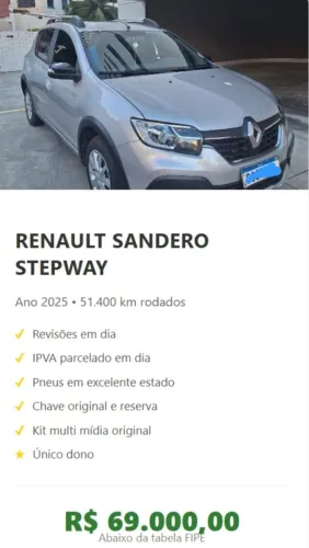 Renault Stepway Zen Flex 1.0 12V Mec. 2025
