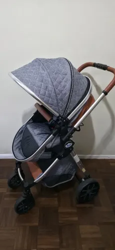 Carrinho + Bebê Conforto + adaptador