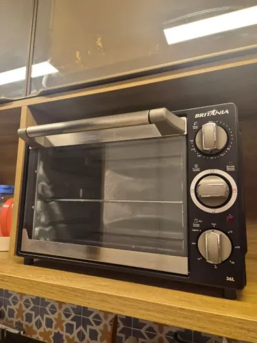 ? FORNO ELÉTRICO BRITÂNIA 36L - USADO