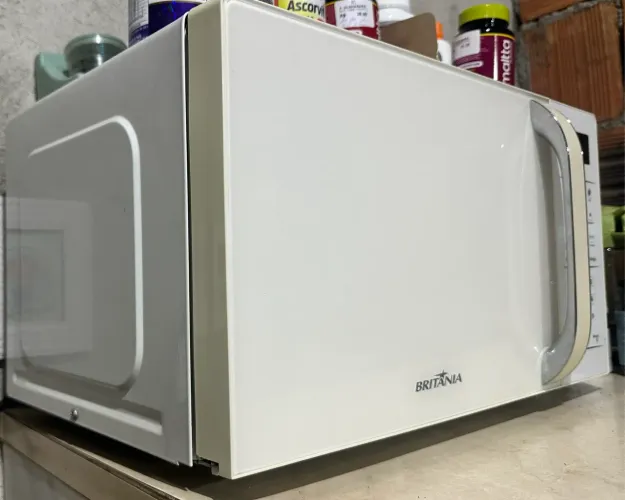 Microondas com defeito