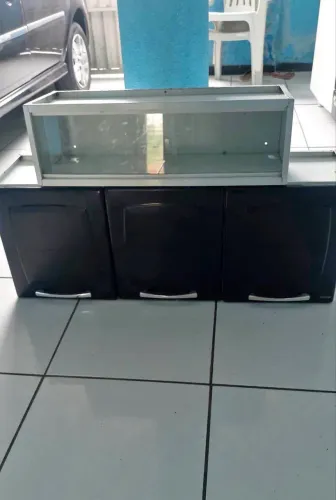 Conjunto aéreo de aço Itatiaia usado 330$