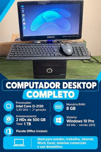 Processador Intel Core I3 2120 3.3ghz Duo Core L - Negociável, Goiânia