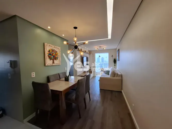 Apartamento 2 quartos 1 vaga localizado no bairro Vila Pires em Santo André REF: 18172