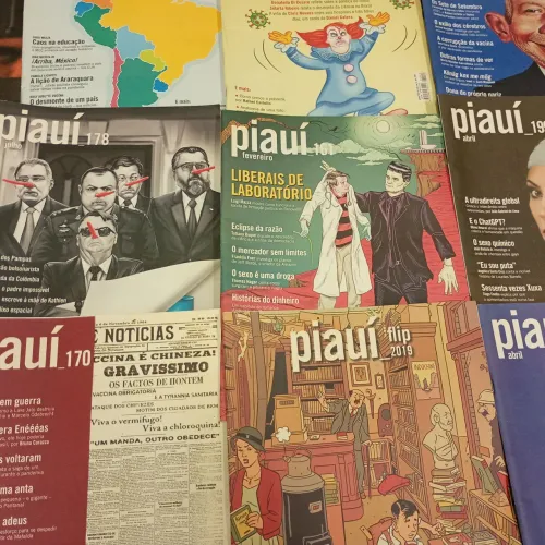 Revista Piauí lote com 32 revista em excelente estado de conservação.