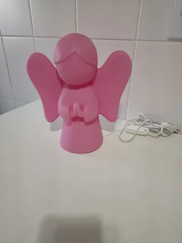 Luminaria Anjo Rosa