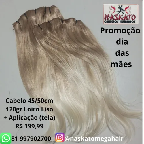 Loiro bioseda com aplicação 