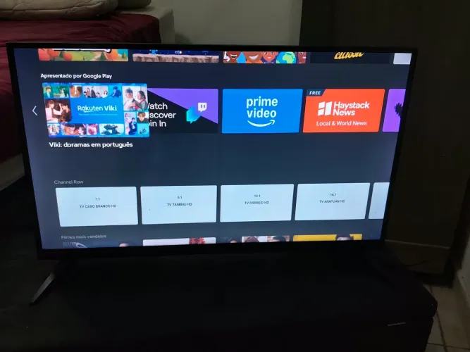 Smart TV Aiwa 32 pouquissimas marcas de uso