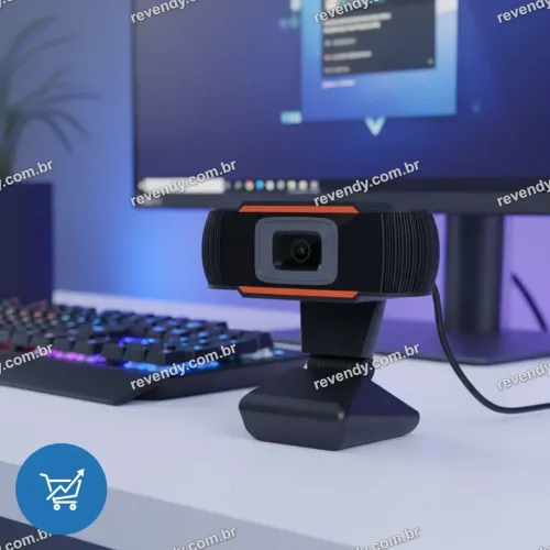 Webcam - ideal para computador ou notebook 720P
