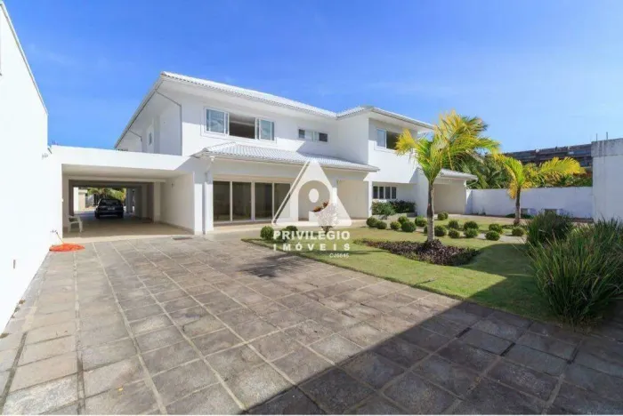 Luxuosa Casa em Condomínio Park Palace Barra da Tijuca, 7 Quartos, 10 Vagas, Piscina