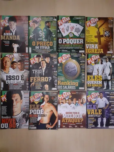 REVISTA PLACAR - ANO 2009 - 12 EDIÇÕES