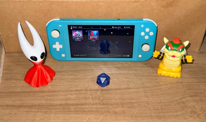Switch Lite 32+128Gb Desbloqueado - Turqueza
