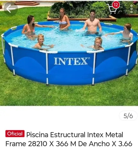Piscina Estrutural Intex