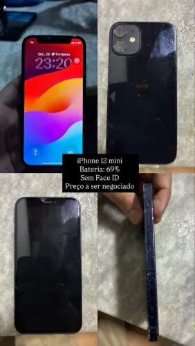 IPhone 12 mini sem face ID