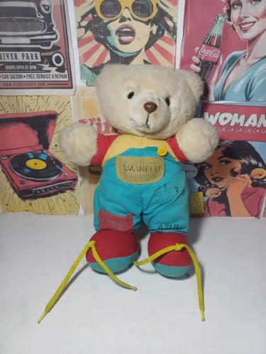 Ursinho de pelúcia Maritel anos 80