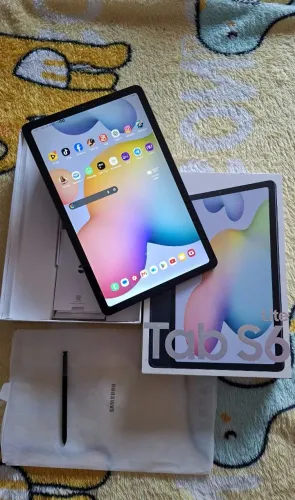 Tablet Tab S6 Lite pega Chip 4G 10.4 polegadas 128Gbs com Caneta S Pen na Caixa
