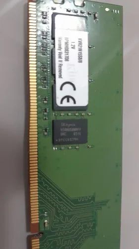 Memória RAM Kingston ValueRAM 8GB DDR4 2133MHz Desktop<br>Preço Sugerido: R$ 100,00