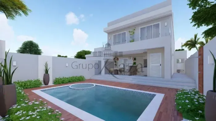 Sobrado Condomínio - Residencial Golden Park - Jacareí - 3 Suítes - 180m²
