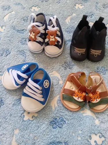 Calçados para bebê menino 