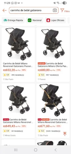 Carrinho de bebe