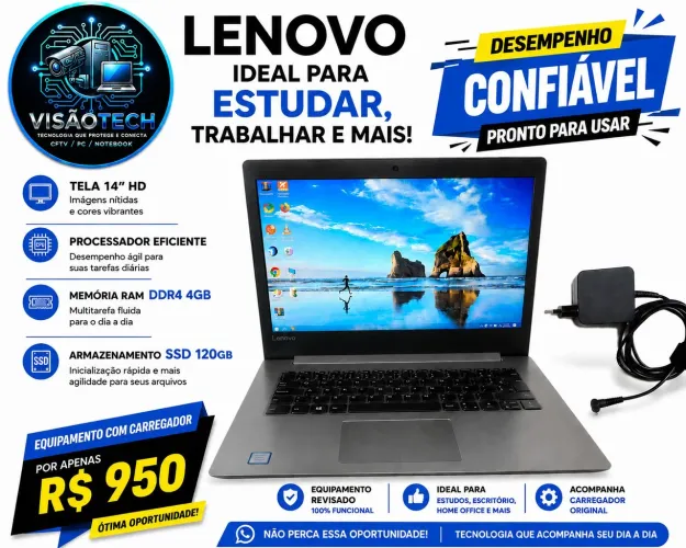 Notebook Lenovo ideapad i3 