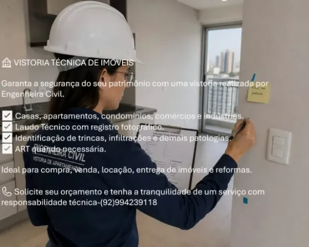 Vistoria de empreendimento