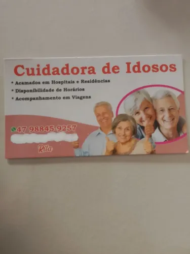 Cuidadora de idosos 