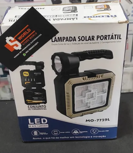 Lâmpada solar portátil - Store World