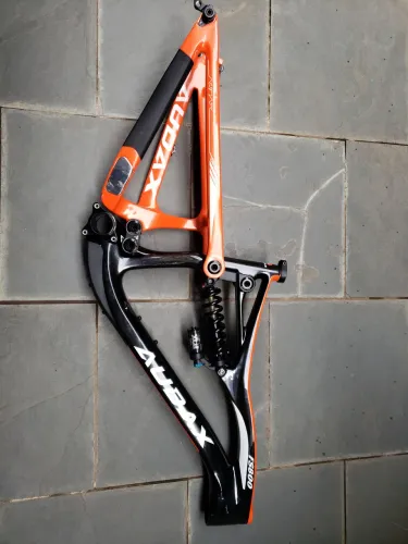 Quadro para enduro Audax Fs800 Carbon 27.5 P