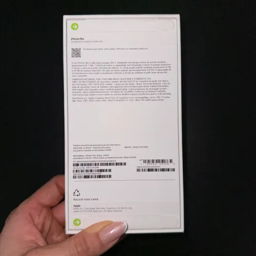 iPhone 16e 128GB Lacrado Oportunidade