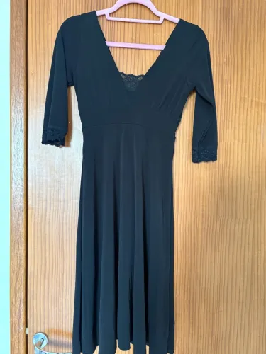 Vestido preto casual