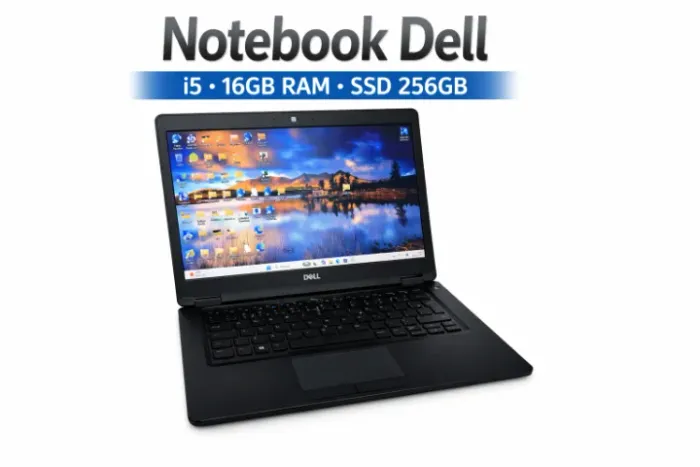 ? Notebook Dell Latitude 5490 - Rápido e Potente!