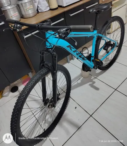 Bicicleta KRW MTB alumínio aro 29 quadro 17 com nota fiscal. Promoção bike R$680
